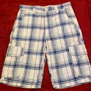 Boys Plaid Shorts